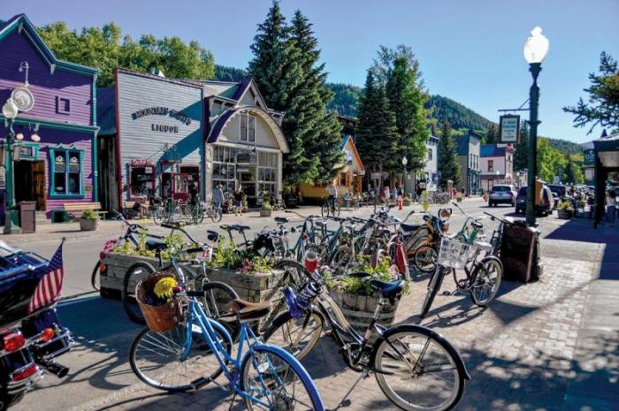 Crested Butte downtown bike week