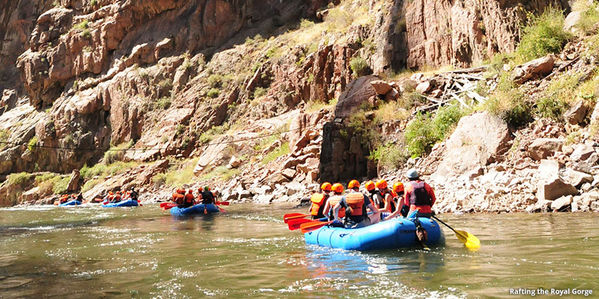 Rafting the Royal Gorge