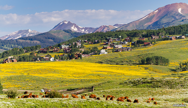 mountain towns Crested Butte