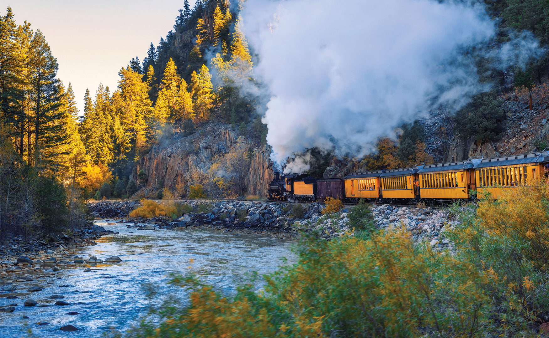 fall scenic train ride
