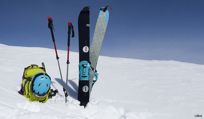 Uphill Skiing backcountry skiing Equipment