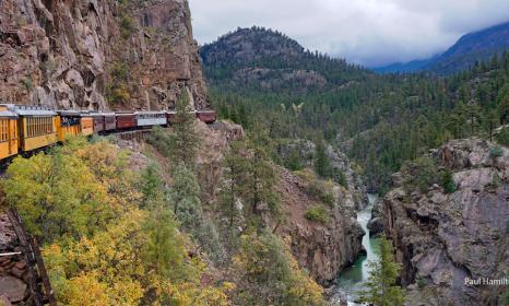 Ghost tracks Durango Train
