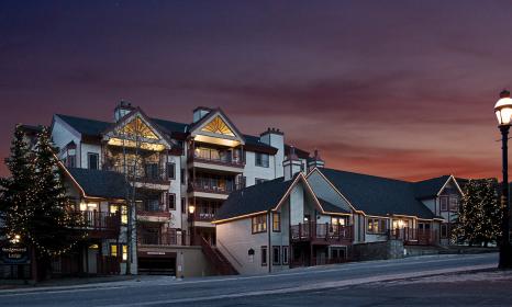 Front entrance of our Breckenridge CO hote.
