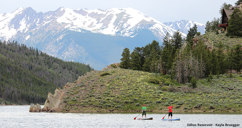 Colorado Lakes for Paddling
