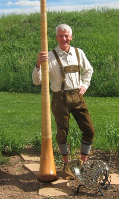 The Amazing Alphorn -- Its History and Music