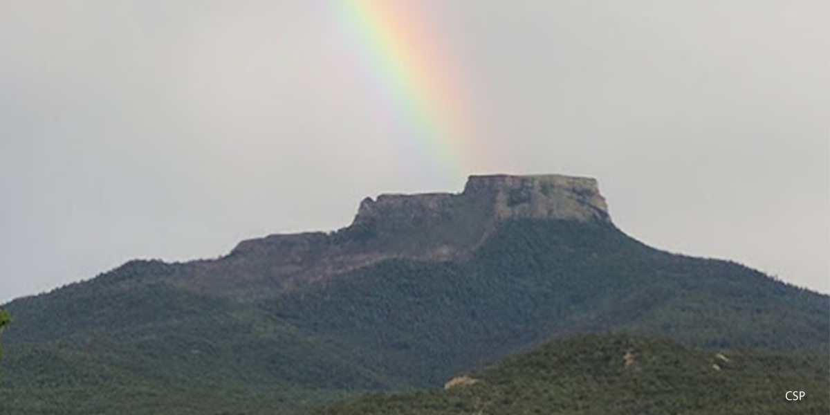 Fishers Peak State Park Rainbow