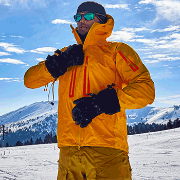 ski clothing jacket
